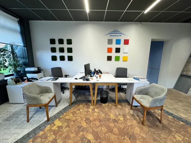 Офис компании по производству брусчастки «Выбор»